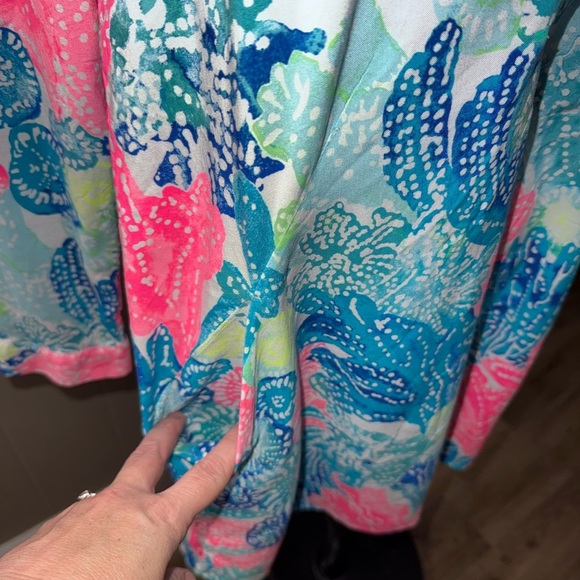 Lilly Pulitzer • Lillith Tunic Dress in Multi Boho Matik - Picture 4 of 14